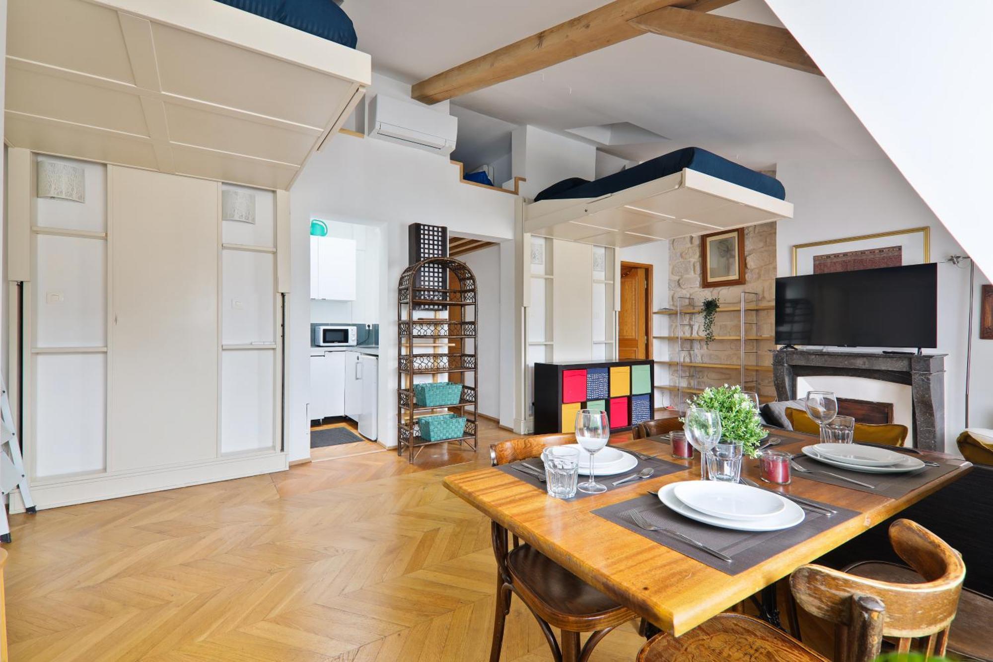Studio Appartement Quartier Pantheon 3 Free Netflix Paryż Zewnętrze zdjęcie
