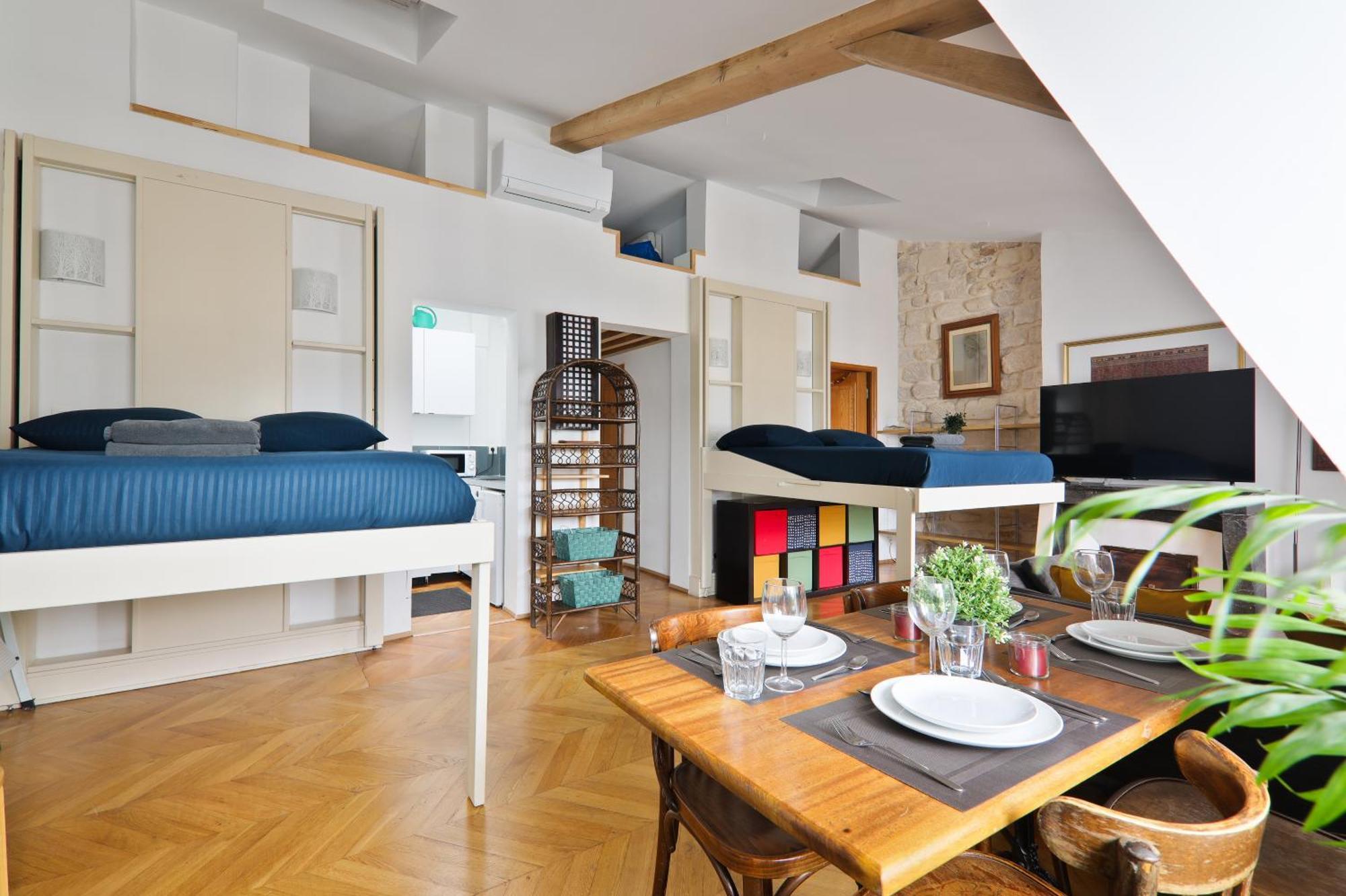 Studio Appartement Quartier Pantheon 3 Free Netflix Paryż Zewnętrze zdjęcie